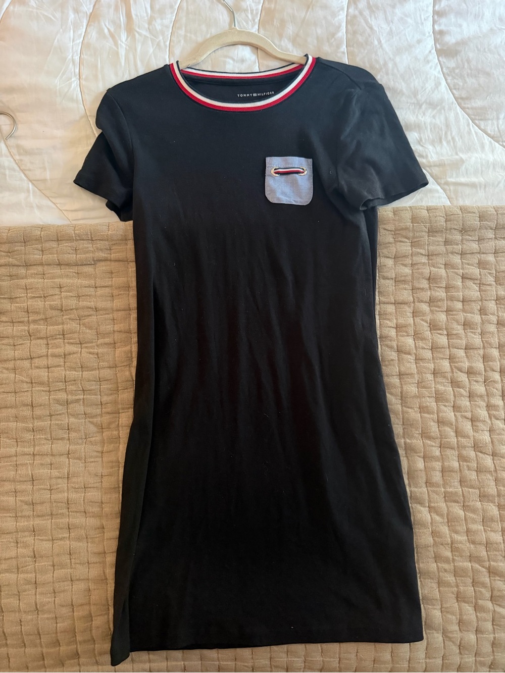 Tommy Hilfiger | pocket crewneck t-shirt dress S